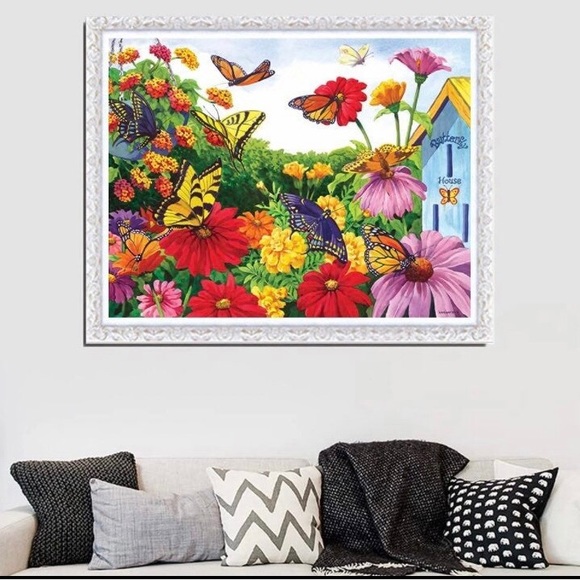 Diamond Painting Flowers Diamond Art Full Drill Diamond Painting Kits - Picture 2 of 8